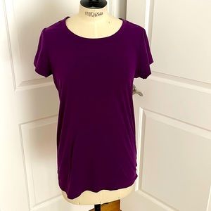 DKNY Purple T-Shirt size large